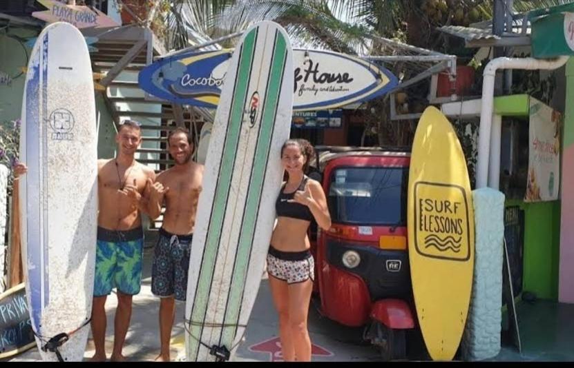 Cocobolo Surf Hotel & School Playa Santa Teresa  Dış mekan fotoğraf